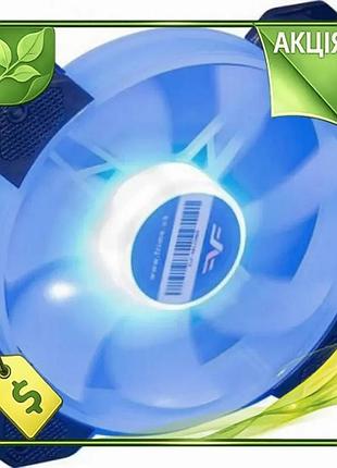 Ve вентилятор 120 мм frime new version черный с led подсветкой активное охлаждение для пк гидродинамич n6w_ver