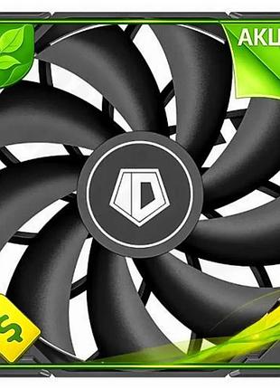 Ve вентилятор 120 мм id-cooling new version чорний 4-pin для корпусу охолодження гідравлічний підшипни n6w_ver