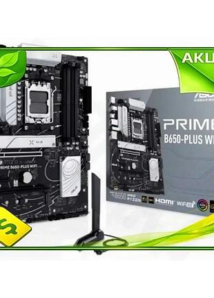 Ve материнська плата am5 asus new version prime b650-plus wifi 4xddr5 wifi 6e для пк комп'ютерна плата n6w_ver