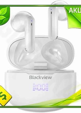 Ve бездротові навушники blackview airbuds new version 7 bluetooth 5.3 з мікрофоном anc для смартфона з n6w_ver