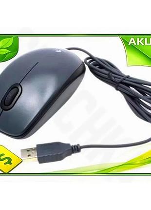 Ve мышь logitech оптическая usb new version 1000 dpi для компьютера проводная серая симметричная 3 кно n6w_ver