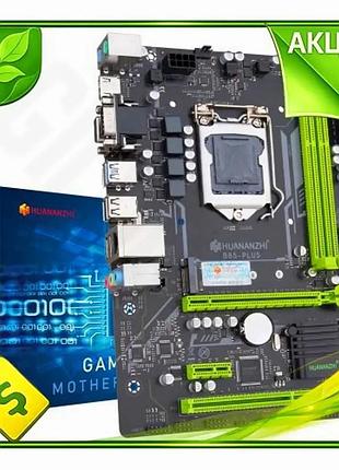 Ve материнська плата huananzhi b85-plus-v1.5 new version lga1150 micro atx для пк 2xddr3 4xsata3 hdmi n6w_ver