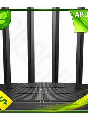 Ve роутер tp-link archer c80 new version black бездротовий wi-fi 1900 мбіт/с для дому з 4 антенами зні n6w_ver