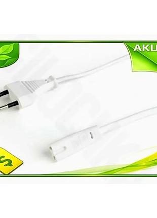 Ve кабель живлення 1.8 м new version cablexpert cee 7/16 iec c7 білий для принтера бфп живлення для ко n6w_ver