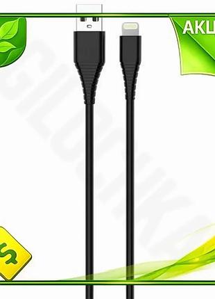Ve кабель usb am-lightning 1 new version м черный colorway для зарядки iphone ipad синхронизации данны n6w_ver