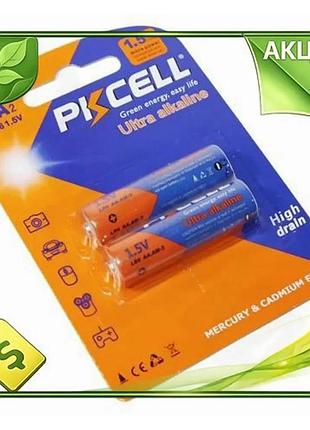 Ve батарейка aa pkcell щелочная new version 1.5v 2 шт для пультов дистанционного управления источник п n6w_ver