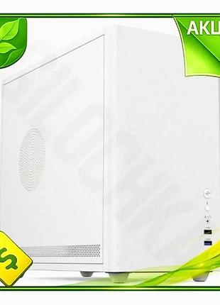 Ve корпус mid tower 2e new version credo v350b white для micro atx mini itx комп'ютерний корпус з usb n6w_ver