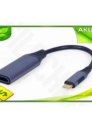 Ve переходник type-c hdmi 4k new version 60 гц cablexpert черный 15 см адаптер для подключения к телев n6w_ver