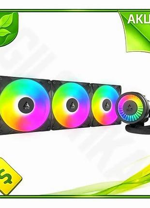 Ve система рідинного охолодження arctic new version liquid freezer 420 a-rgb для процесора intel amd 3 n6w_ver