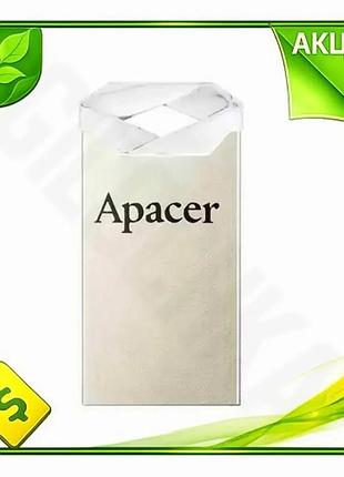 Ve флеш накопитель usb 64гб new version apacer компактный серебристый накопитель для данных с usb 2.0 n6w_ver
