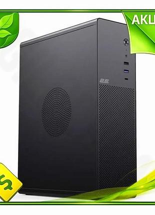Ve корпус 2e credo slim new version black 400 вт mini tower micro atx mini itx компактный системный бл n6w_ver