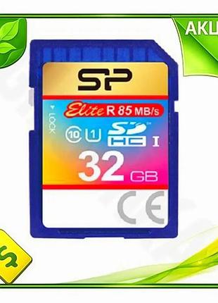 Ve карта пам'яті sdhc 32гб new version silicon power elite class10 uhs-i u1 до 85мб/с для фото та віде n6w_ver