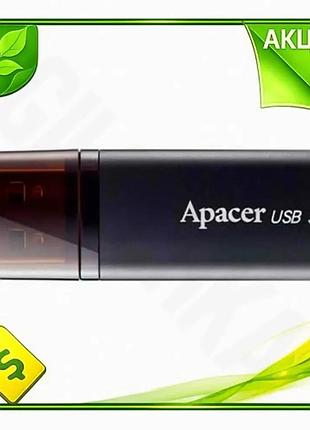 Ve флеш накопитель usb 32гб new version apacer черный usb 3.2 gen 1 портативный накопитель для хранени n6w_ver