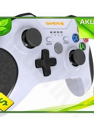 Ve геймпад бездротовий gamepro для new version пк ps3 android 10 кнопок 2 аналогові стіки подвійна віб n6w_ver