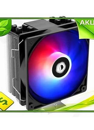 Ve кулер для процесора id-cooling new version активне охолодження до 180 вт для intel amd 120 мм rgb б n6w_ver