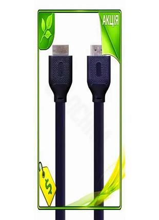 Ve кабель hdmi 3 м new version cablexpert чорний v2.1 8k 60 гц для телевізора монітора підключення від n6w_ver
