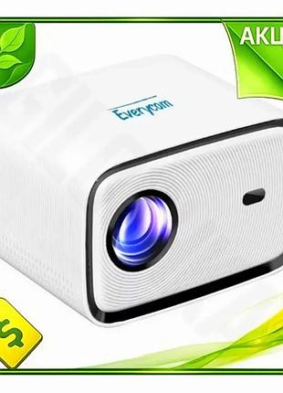 Ve проектор everycom led 1920x1080 new version с wifi 6 bluetooth 5.0 для домашнего кинотеатра. n6w_ver