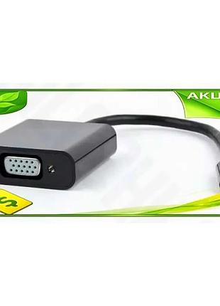 Ve переходник type-c к vga new version cablexpert черный 15 см адаптер для подключения к монитору виде n6w_ver