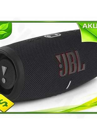 Ve портативна колонка jbl charge new version 5 bluetooth 5.1 чорна акустична система з автономністю 20 n6w_ver