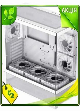 Ve корпус gamemax vista aw new version white midi tower без бж для e-atx atx micro atx mini-itx з argb n6w_ver