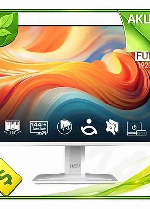 Ve монитор 23.8" msi pro new version ips 1920x1080 для компьютера геймерский дисплей со 144 гц адаптив n6w_ver