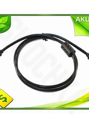 Ve кабель type-c type-c 0.8 new version м atcom чорний для синхронізації та живлення usb-c usb-c n6w_ver