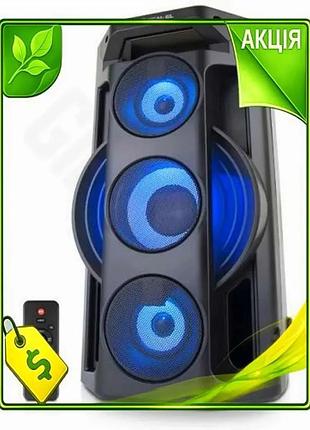 Ve портативная колонка bluetooth real-el new version 2.0 2 x 32,5 вт акустическая система с usb micros n6w_ver