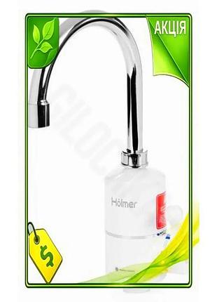 Ve проточный водонагреватель holmer 3000w new version механическое управление для душа с защитой от пе n6w_ver