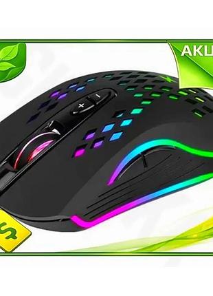 Ve миша xtrike me оптична new version usb з rgb підсвічуванням для комп'ютера ігрова 6400 dpi 7 кнопок n6w_ver