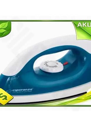 Ve утюг esperanza дорожный компактный new version 1200 вт с антипригарным покрытием для путешествий и n6w_ver