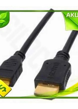 Ve кабель hdmi mini hdmi new version 3м atcom черный для подключения телевизора ноутбука монитора n6w_ver