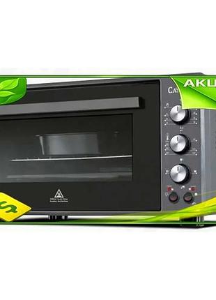 Ve электродуховка castle 1600w 50л. new version конвекция для приготовления пищи духовка с таймером и n6w_ver