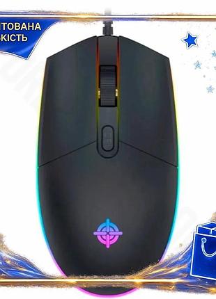 Dm мышь gamepro проводная спецификация 2.2 оптическая черная usb rgb 800-1200 dpi для компьютера игров spe|lz