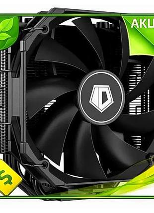 Ve кулер для процесора id-cooling new version 180 вт чорний баштовий охолоджувач для intel amd без під n6w_ver