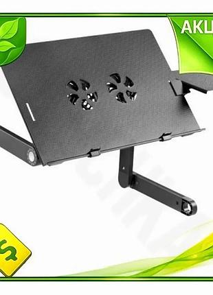 Ve підставка для ноутбука до new version 17 дюймів officepro з usb вентилятором алюмінієва регульована n6w_ver
