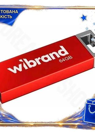 Dm флеш накопитель usb спецификация 2.2 64гб wibrand красный ударопрочный металлический моноблок для х spe|lz