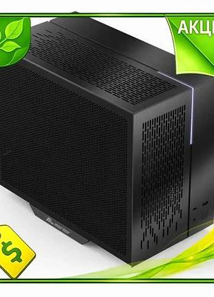 Ve корпус almordor seiya 180 new version black mini tower для micro atx mini itx комп'ютера з rgb підс n6w_ver