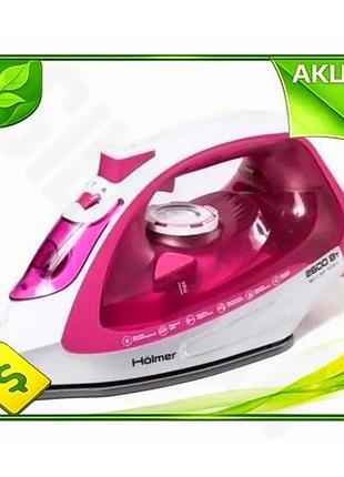 Ve праска holmer 2600w керамічна new version з паровим ударом 140 г/хв для вертикального відпарювання n6w_ver
