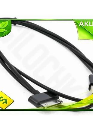 Ve кабель usb am extradigital new version 30-pin чорний 1 м для синхронізації та зарядки електроніки n6w_ver
