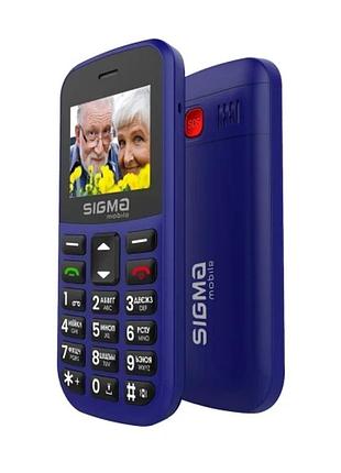 Ve мобильный телефон sigma mobile new version бабусефон 2 mini-sim цветной дисплей 1.77" с подсветкой n6w_ver 5