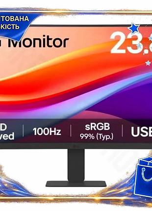 Dm монитор изогнутый lg спецификация 2.2 23.8" black va 1920x1080 100 гц для компьютера игровой диспле spe|lz