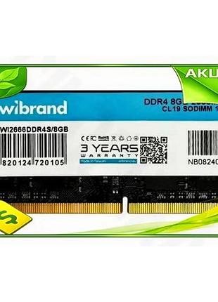 Ve память so-dimm ddr4 8гб new version 2666mhz wibrand оперативная память для ноутбука память для пк n6w_ver