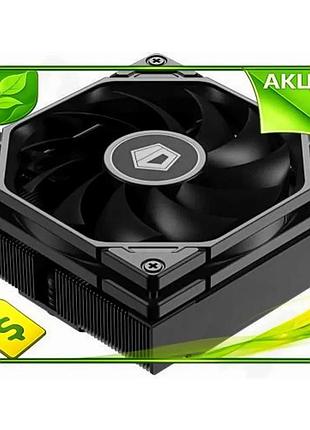 Ve кулер для процесора id-cooling new version низькопрофільний активне охолодження для intel amd tdp 9 n6w_ver