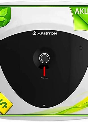 Ve водонагреватель ariston 6л накопительный new version для кухни с трубчатым тэном механический 1500в n6w_ver