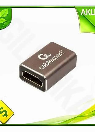 Ve перехідник hdmi f-f cablexpert new version чорний 8k для підключення телевізора монітора трансляція n6w_ver