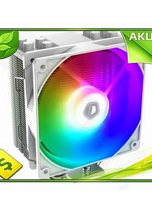 Ve кулер для процесора id-cooling new version 120 мм argb white для intel amd до 180 вт баштовий охоло n6w_ver