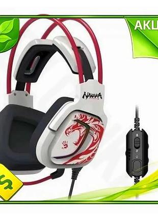 Ve навушники a4tech g575 bloody new version usb геймерські з мікрофоном 7.1 rgb підсвічування накладні n6w_ver