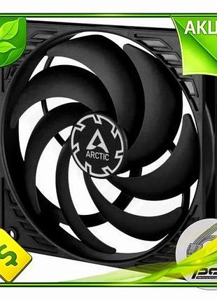 Ve вентилятор 120 мм arctic new version p12 slim pwm pst чорний для корпусу активне охолодження тихий n6w_ver