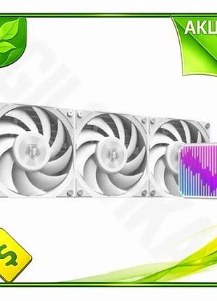 Ve система жидкостного охлаждения id-cooling new version 360 мм белая для процессора до 350 вт охладит n6w_ver
