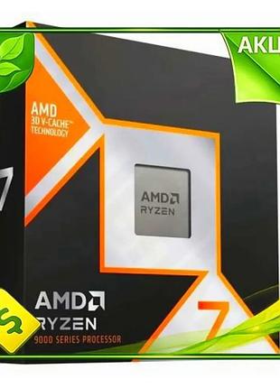 Ve процесор amd ryzen 7 new version 9800x3d 8 ядер 4.7 ггц turbo boost 5.2 ггц для настільного пк ігор n6w_ver